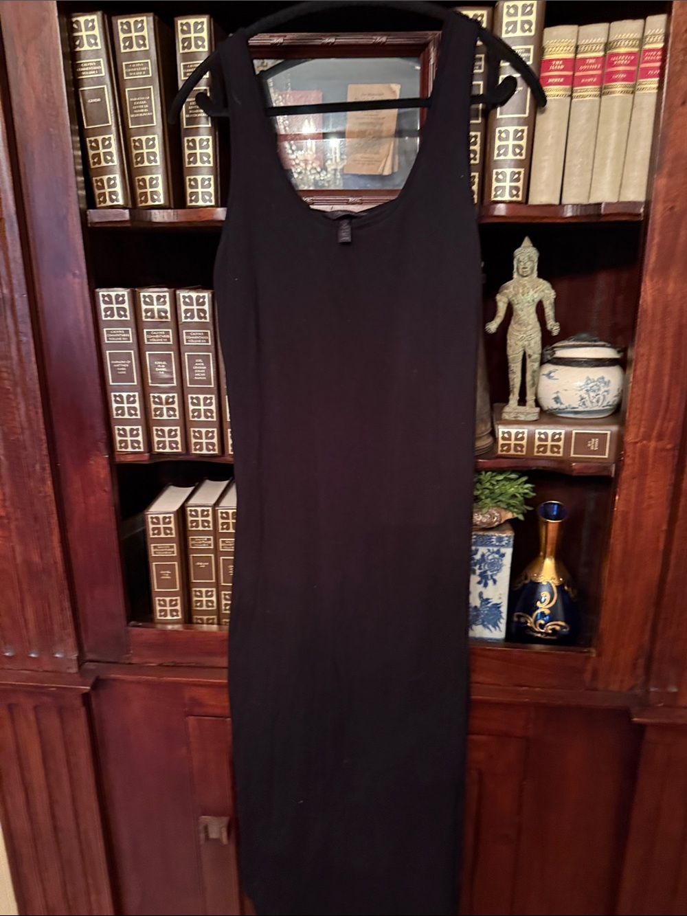 Soma  Black tank  Maxi Dress - Classic Dress. Great small large.  Like new